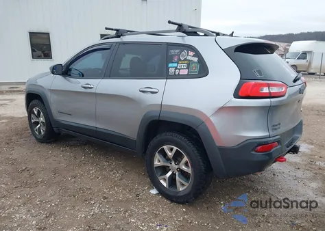2015 Jeep Cherokee Trailhawk z USA, uszkodzony, nr VIN 1C4PJMBS5FW756592